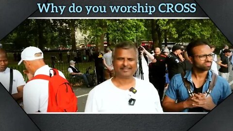 Why Christian worship cross - good reply must watch 😝