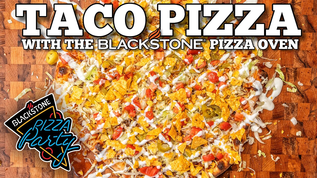 Matt Hussey Makes a Taco Pizza | Blackstone Pizza Oven