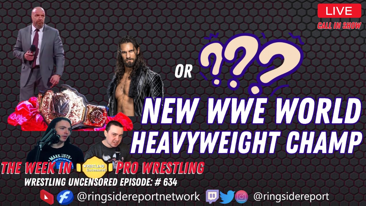 Who's the Next Champ? | The Week in Pro Wrestling | Live Stream🟥