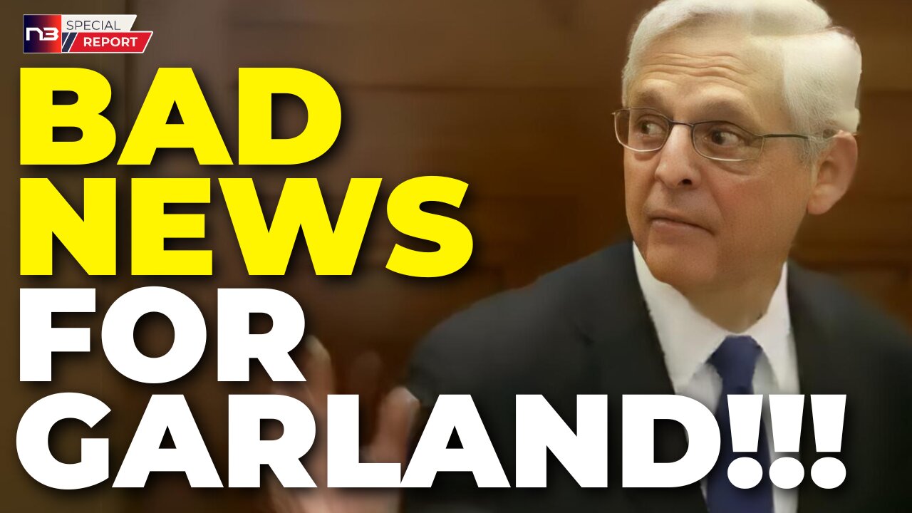 YES! Garland Totally Rattled On Camera as GOP Holds Him in Contempt, DOJ on Defense for First Time