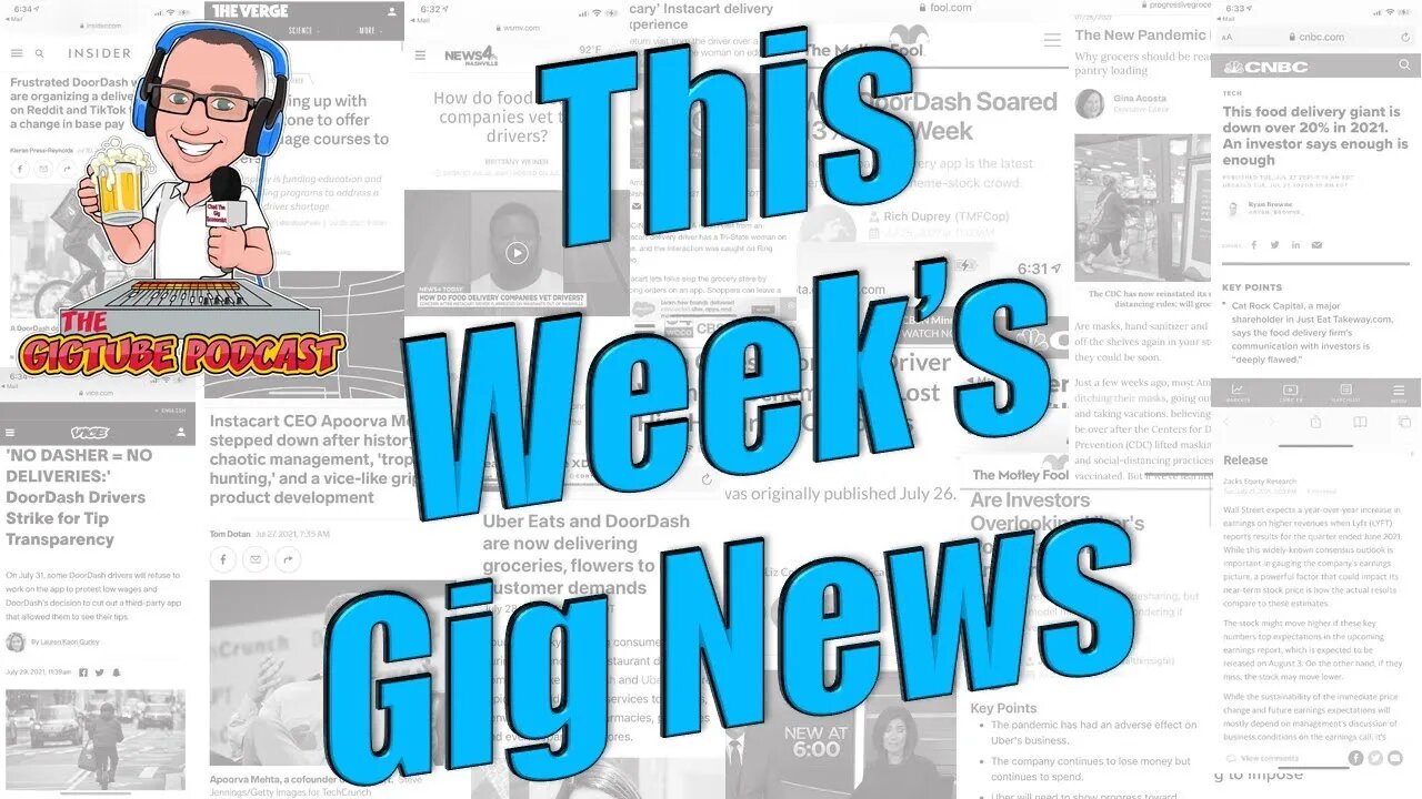 This Week's Gig News 8/1/21 | The GigTube Podcast