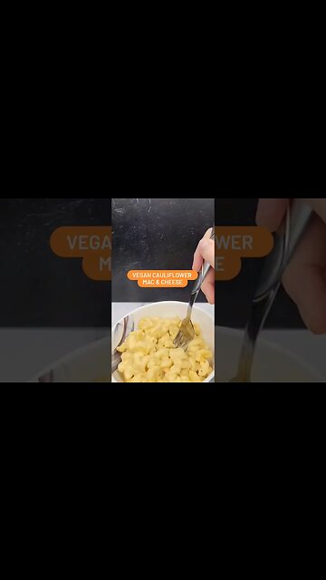 vegan cauliflower mac & cheese
