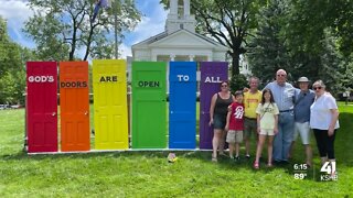 Kansas City church responds with message of love following vandalism of pride flag