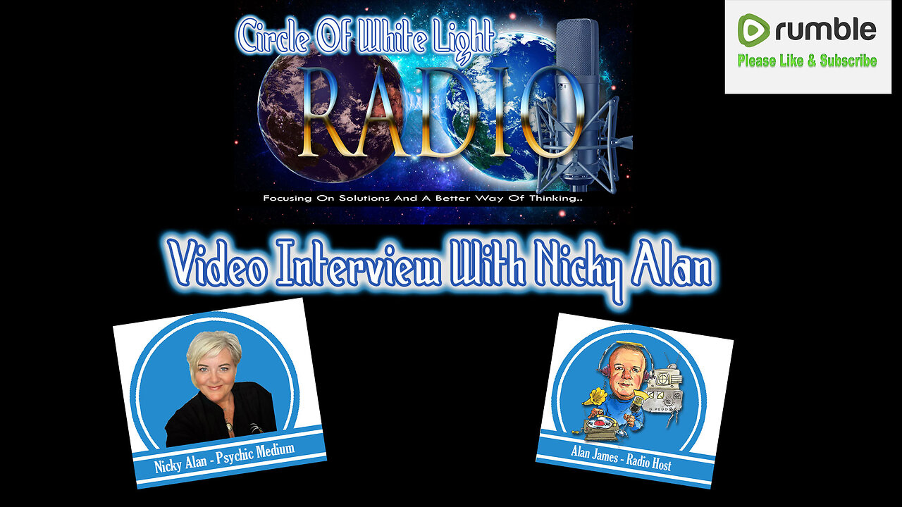 Alan interviews ex-police detective & Psychic, Nicky Alan - 19th Dec 2023