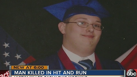 Man killed in hit and run