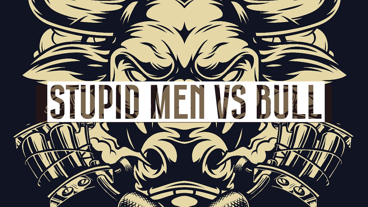 FOTD 1: Stupid men Vs Bull..