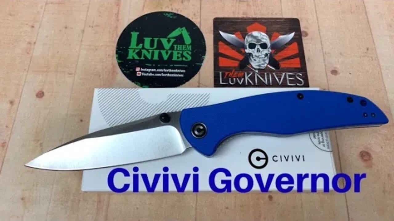 Civivi C912 Governor knife / Includes disassembly / Steel Will Gienah repeated ?