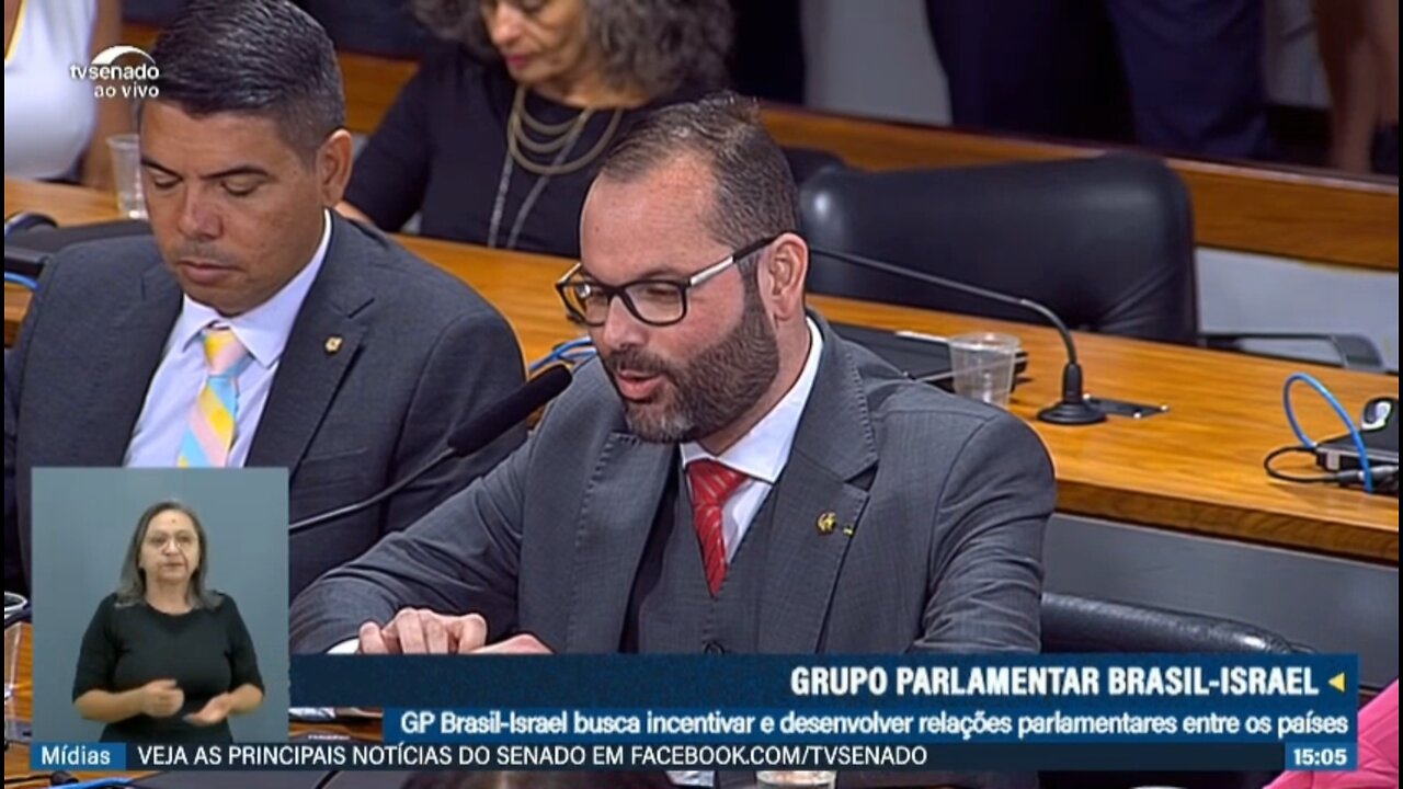 🇧🇷Instalação do Grupo Parlamentar Brasil-Israel🇮🇱