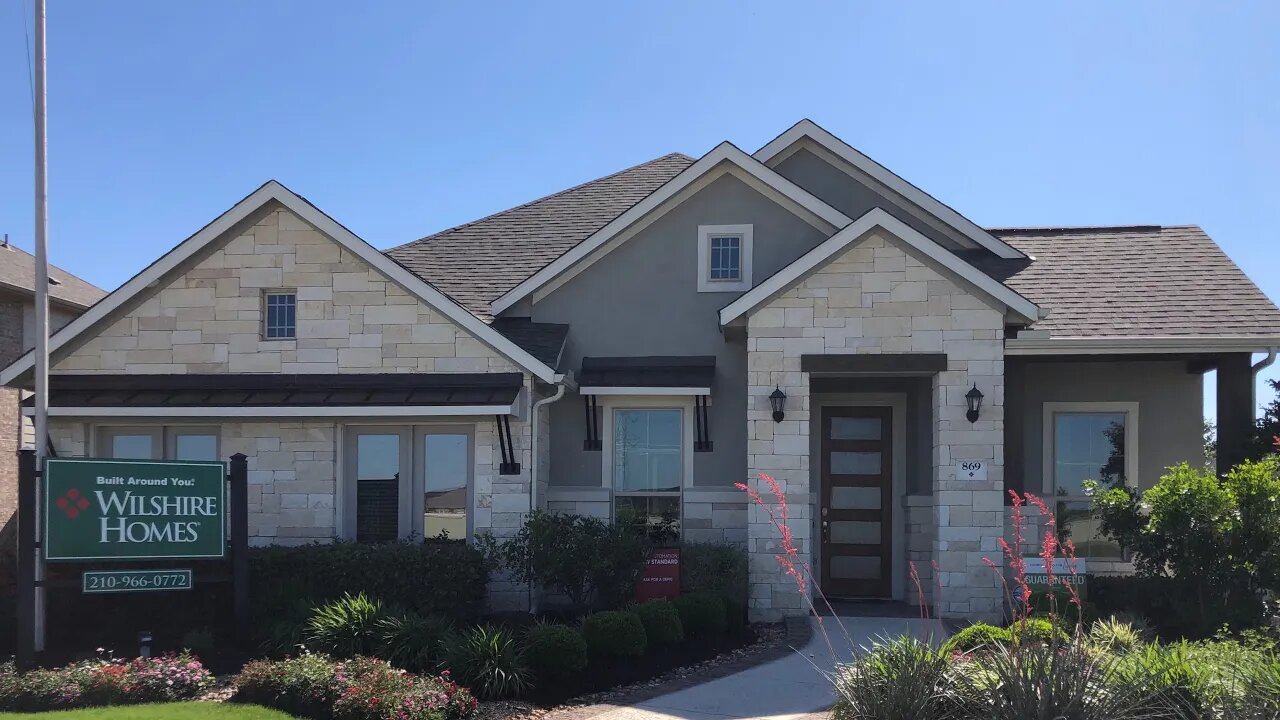 Coventry Homes tour, Foxbrook Subdivision, Cibolo Tx