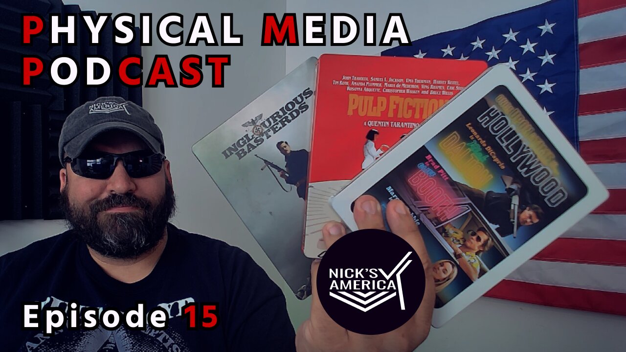 Quentin Tarantino Collection!!! Physical Media Podcast!!! PMPCast IRL - EPISODE 15