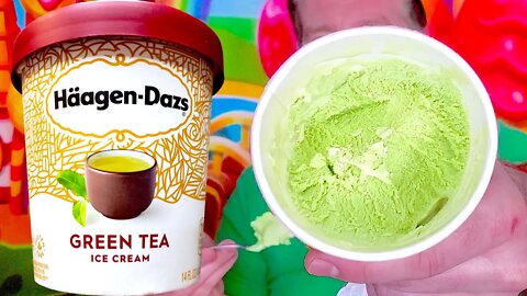 Häagen-Dazs Green Tea Ice Cream | I Rank It Against Other Häagen-Dazs Flavors I Have Had | Review