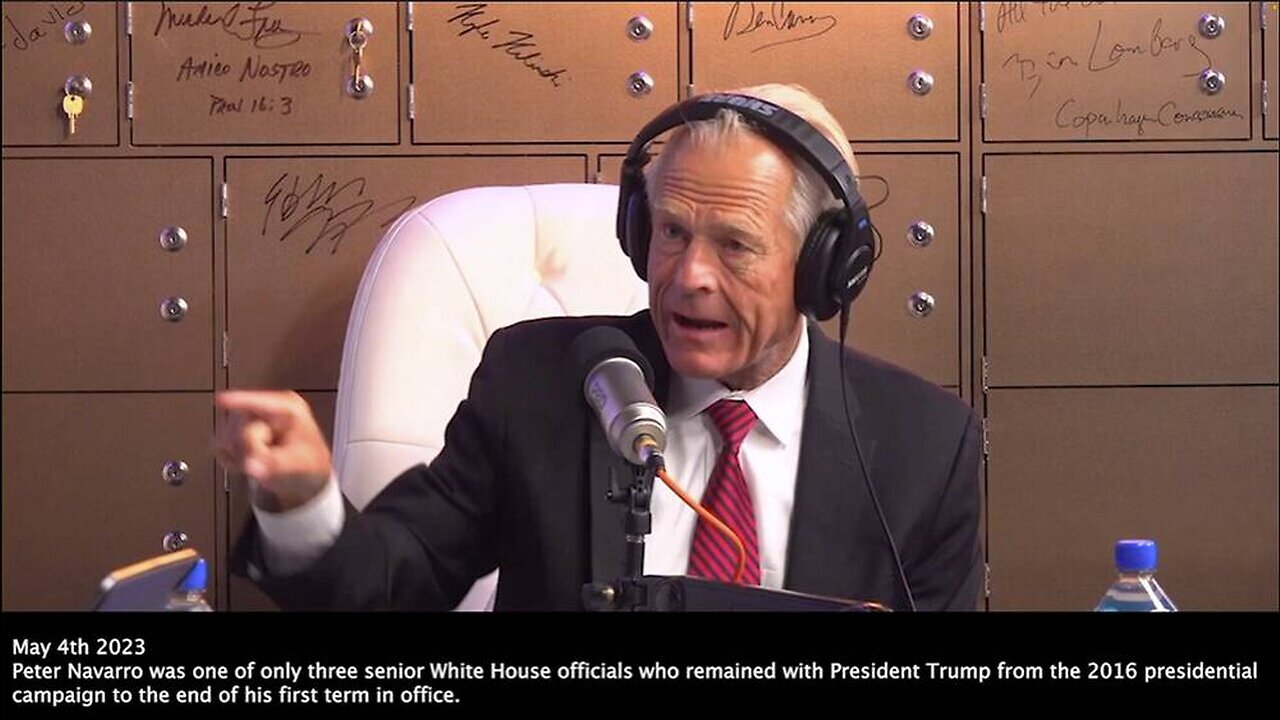 Peter Navarro | "We Were Lied To. Fauci, Knew That Virus Came from the Wuhan Lab"
