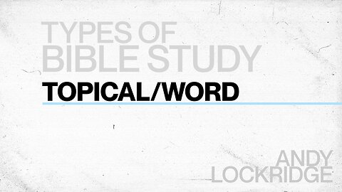Topical Word