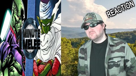 One Minute Melee S4 EP9 - Piccolo vs Martian Man Hunter (DBZ vs DC) REACTION!!! (BBT)