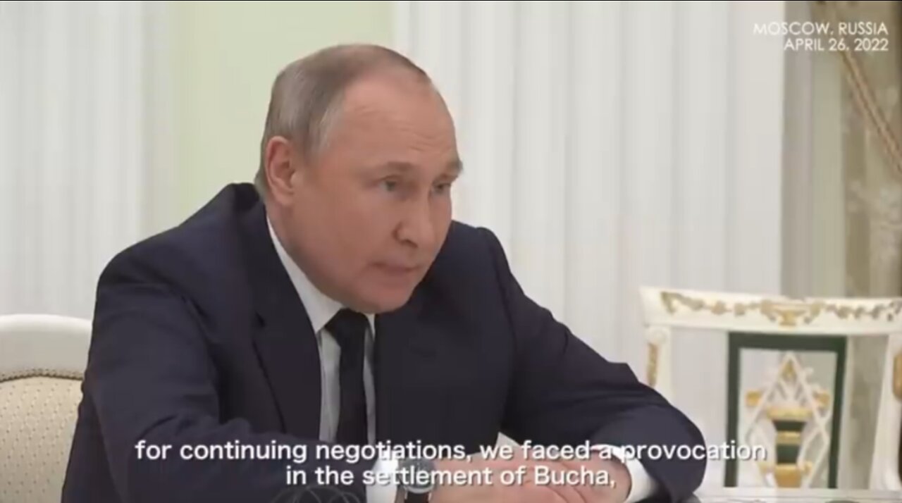President Putin to Guterres: We know who organized and executed the "Bucha massacre"