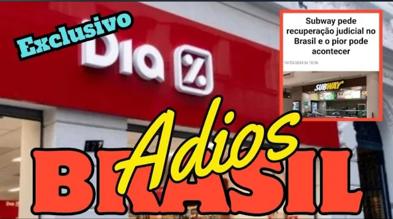 Spanish giant says goodbye to Brazil and will leave thousands unemployed/O Alerta do Agro and Subway