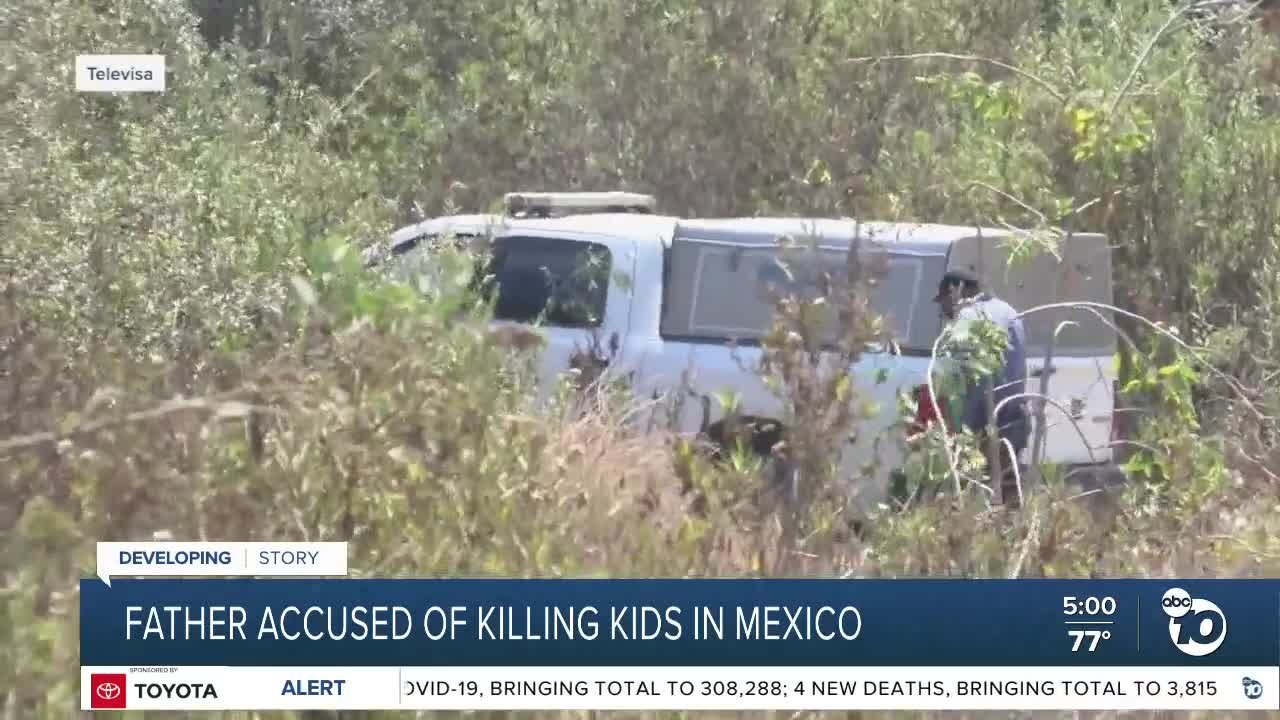 Father accused of killing kids in Mexico