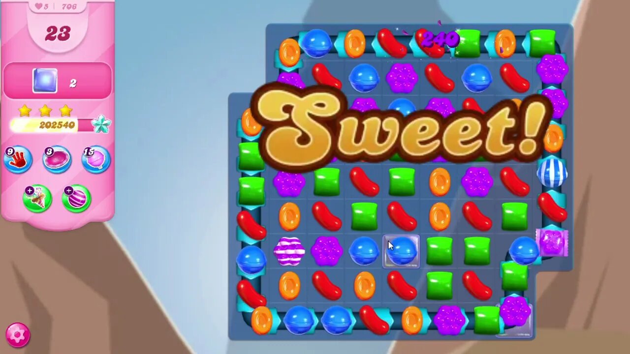 Candy Crush Saga Level 706