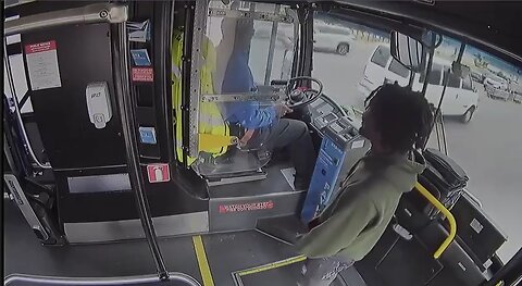 Usual suspect does expected thing on moving bus, then bus crashes expectedly 