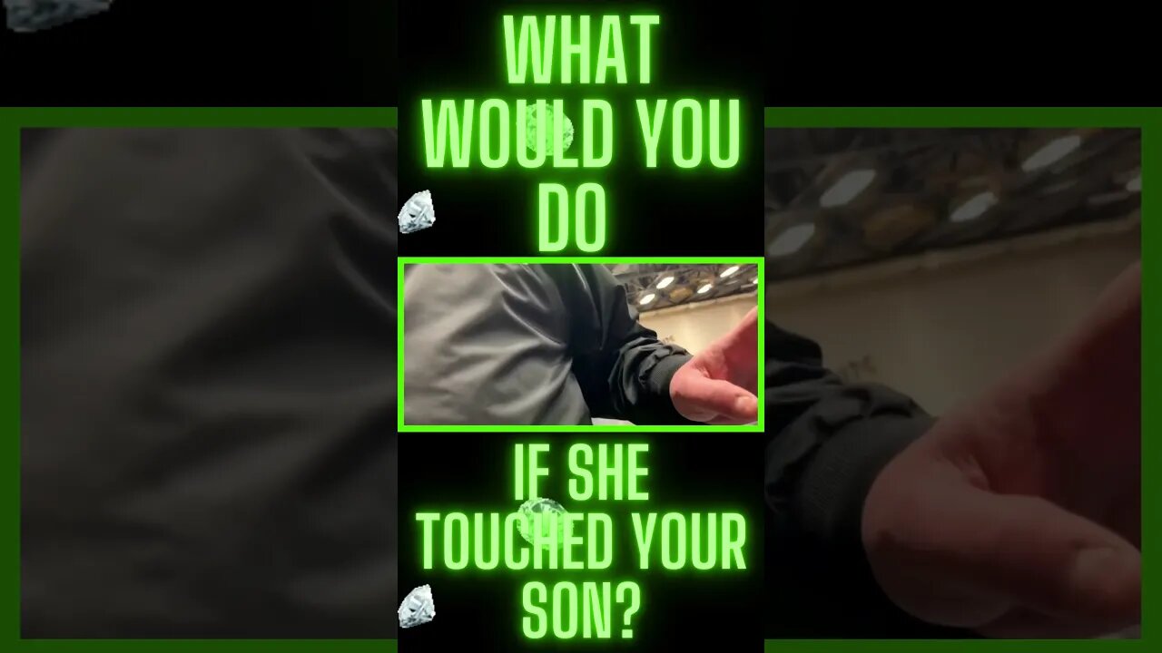 How Do You Touch Someones Kid And Then Play Victimđź‘€#Shorts