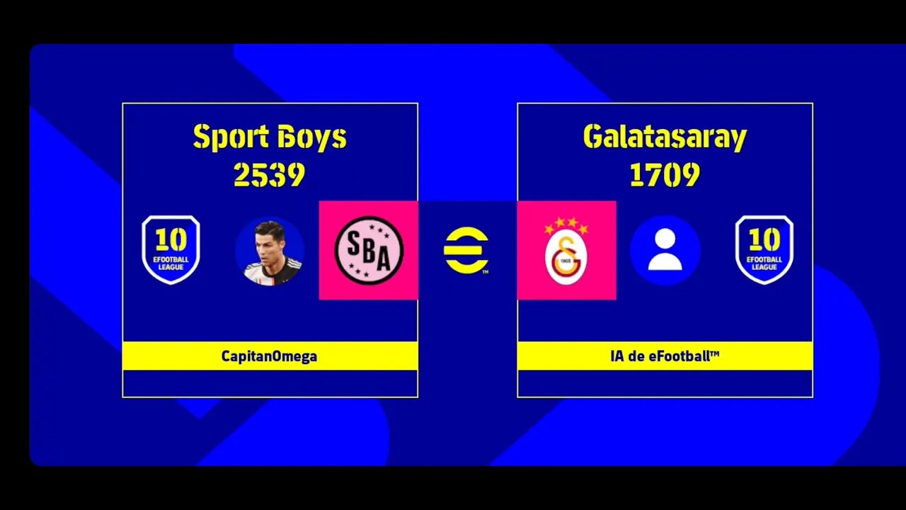 eFootball: SPORT BOYS vs GALATASARAY | Entretenimiento Digital 3.0