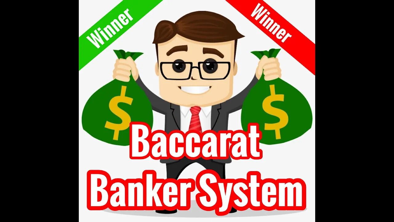 Baccarat Banker System || Live Play Challenge || Christopher Mitchell would charge money for this!