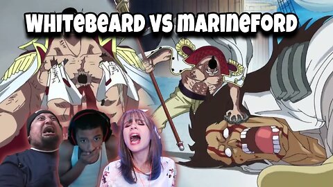 Yonko Whitebeard vs Everyone Reaction