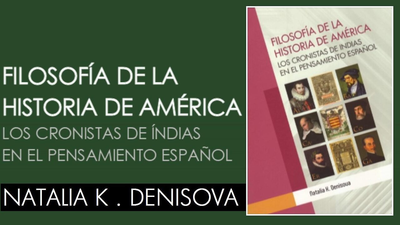 Filosofía de la historia de América: los cronistas de Indias en el pensamiento español.