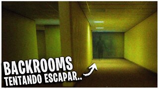 Consegui escapar da BACKROOMS?