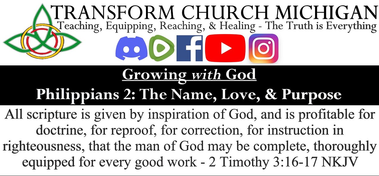 Philippians 2: The Name, Love, & Purpose (Full)