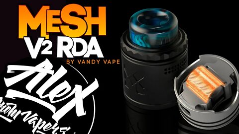А ВОТ И Я l MESH V2 RDA by Vandy Vape l Alex VapersMD review 🚭🔞