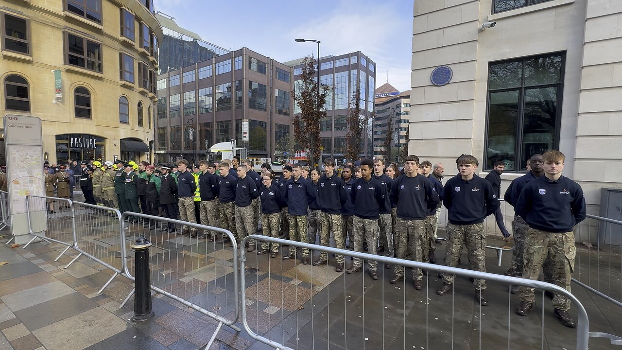 Remembrance service Birmingham City