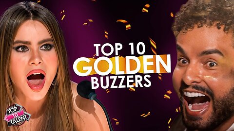 Top 10 BEST GOLDEN BUZZERS on Got Talent 2023!