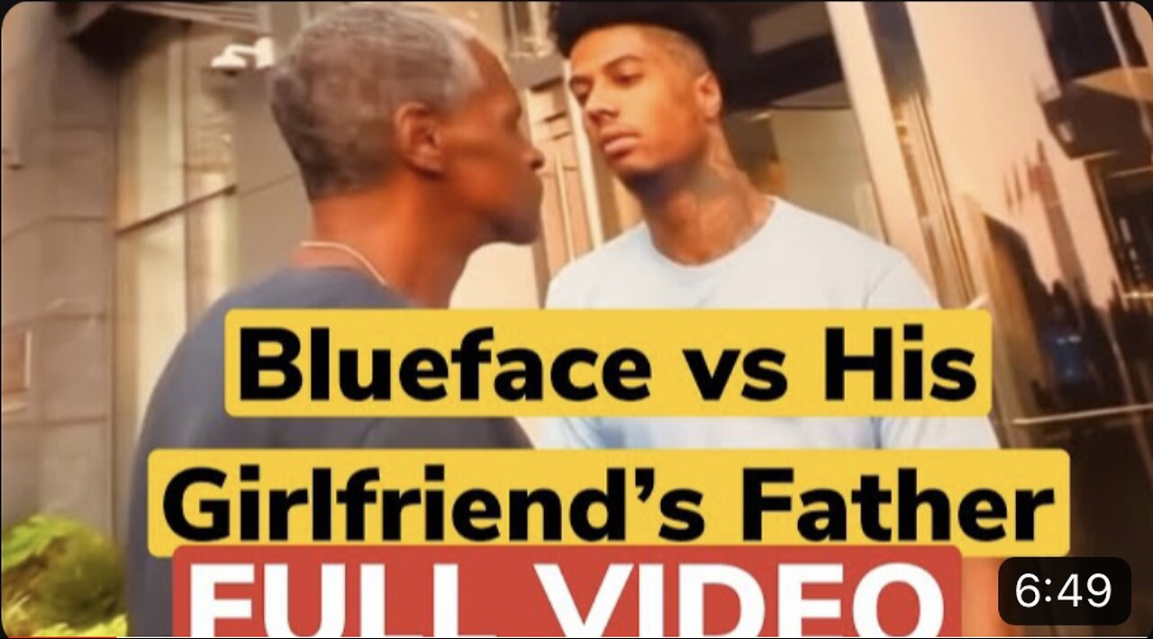 Blueface & His Girlfriend’s Dad Before Things Went Left!