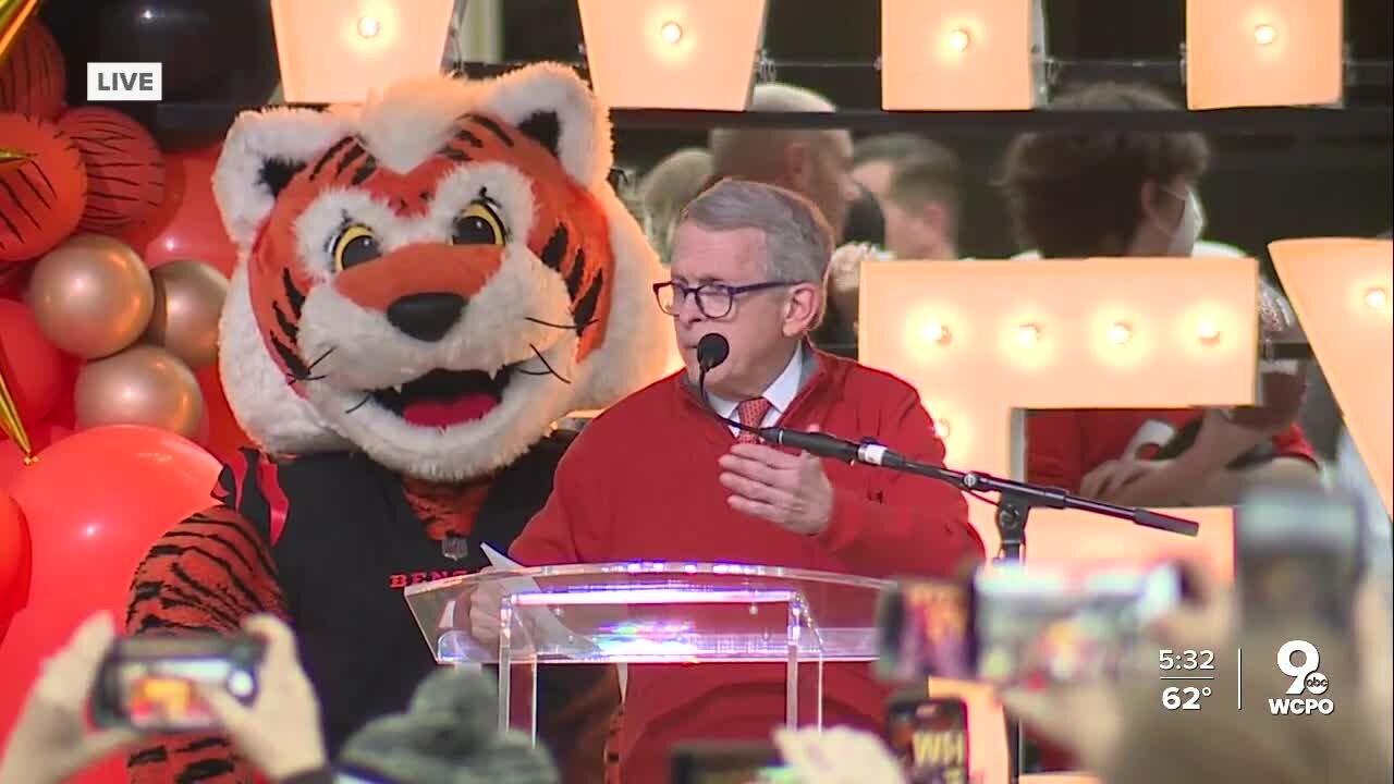 AFC Champions rally for Bengals at Washington Park