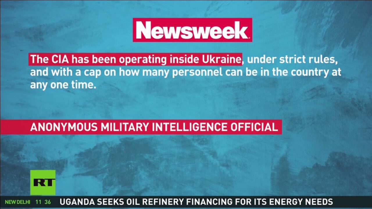 Newsweek report: CIA Actively Engaged On Ground Inside Ukraine & American ops everywhere