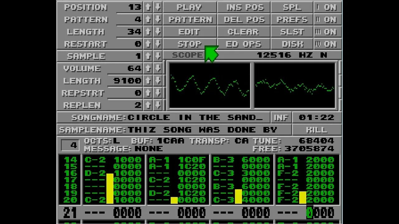 Atari ST Protracker Mods - Circle In The Sand