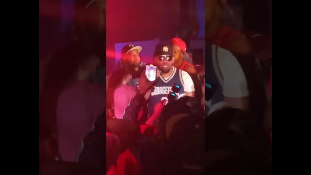 Beanie Sigel "Throw Your Hands Up" and "Beanie" live from The Garage in Baltimore