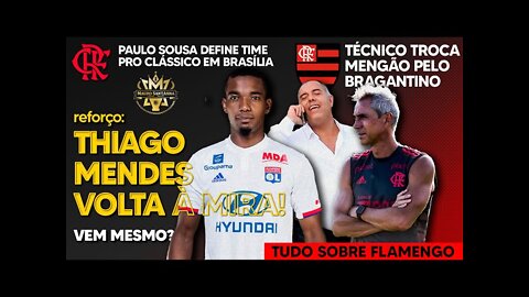 REFORÇO: FLAMENGO PREPARA PROPOSTA A VOLANTE DA EUROPA! NOVIDADES E PROBLEMAS NO CLÁSSICO! NAÇÃO