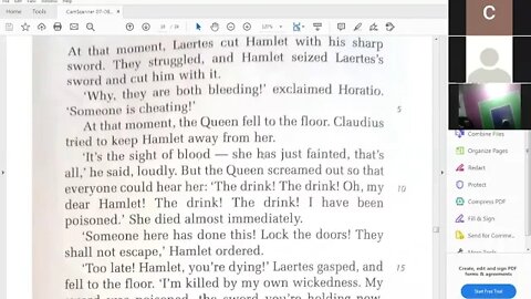 Class 7 English A Hamlet lecture 10 6 8 2020