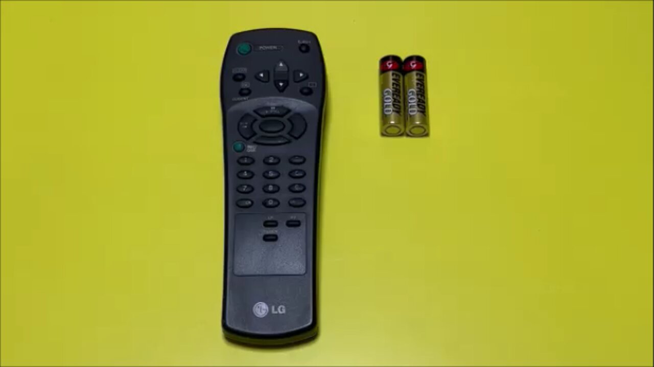 How to Replace the Batteries in a LG TV Remote Control