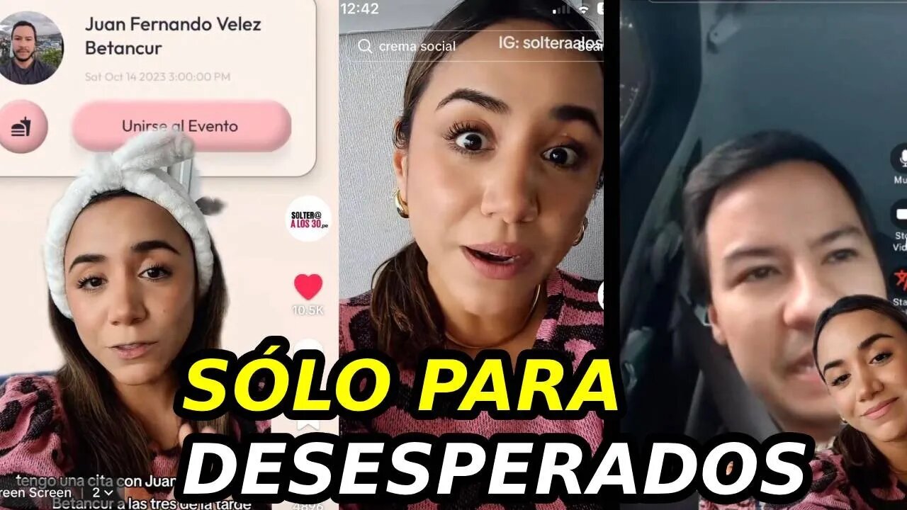 INCREÍBLE esta MUJER REVELA una App de citas para SIMPEAR por ellas