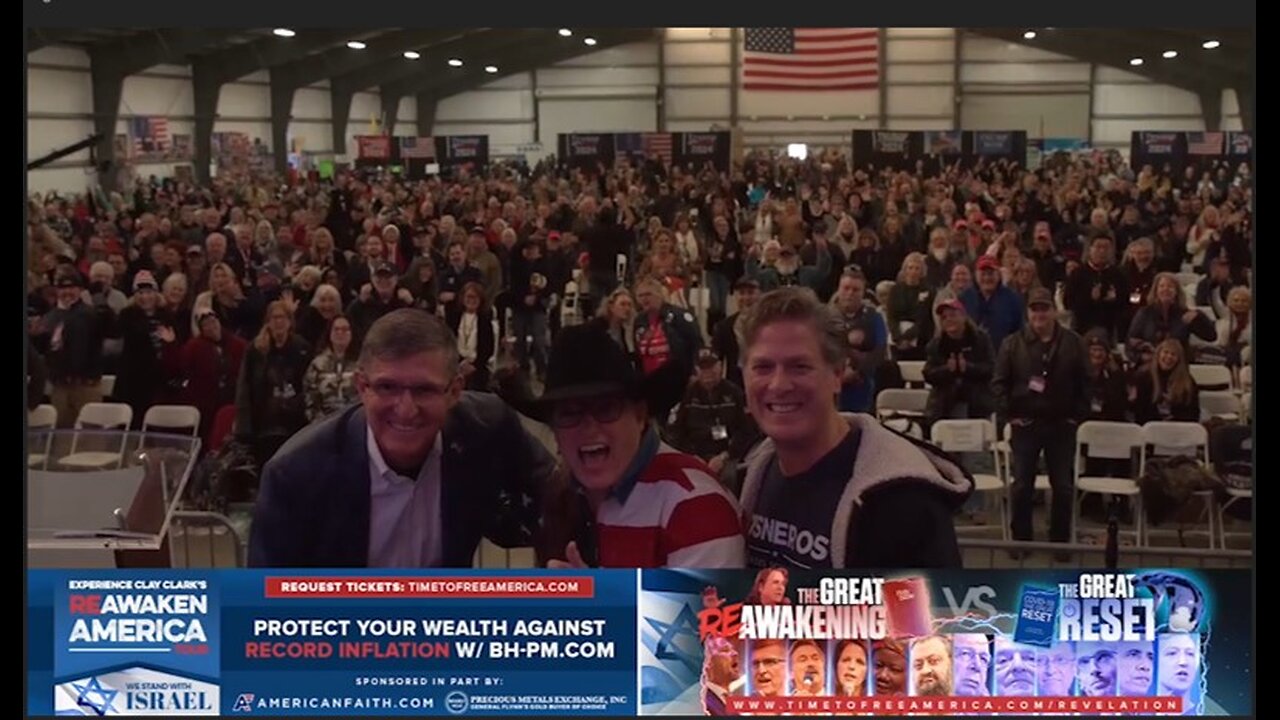 General Flynn at ReAwaken Tulare
