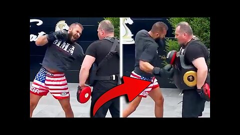 Andrew Tate Goes BEAST MODE Boxing (New Video)