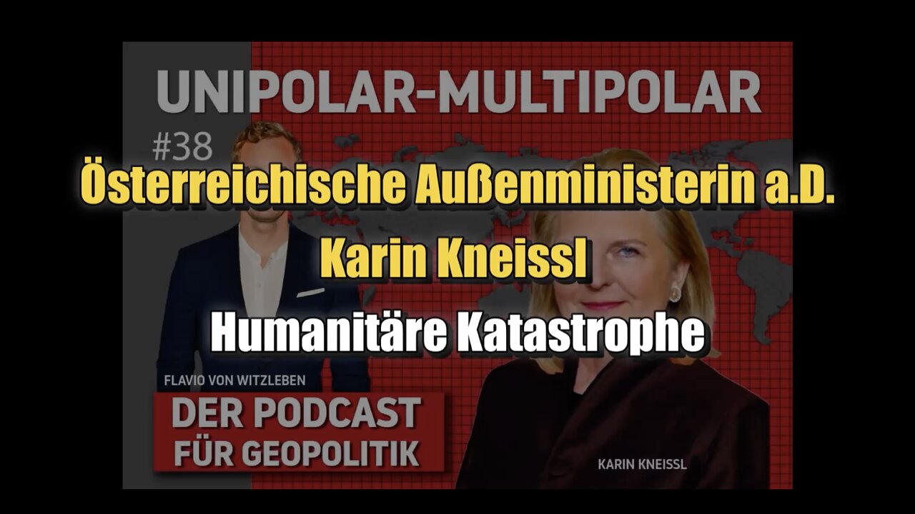 🟥 Karin Kneissl über Israel-Palästina-Krieg: Humanitäre Katastrophe (22.10.2023)