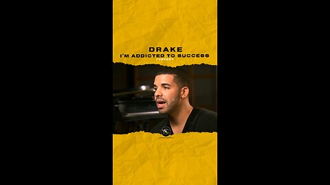 #drake I’m addicted to success. Are you addicted to success? 🎥 @cbcnews
