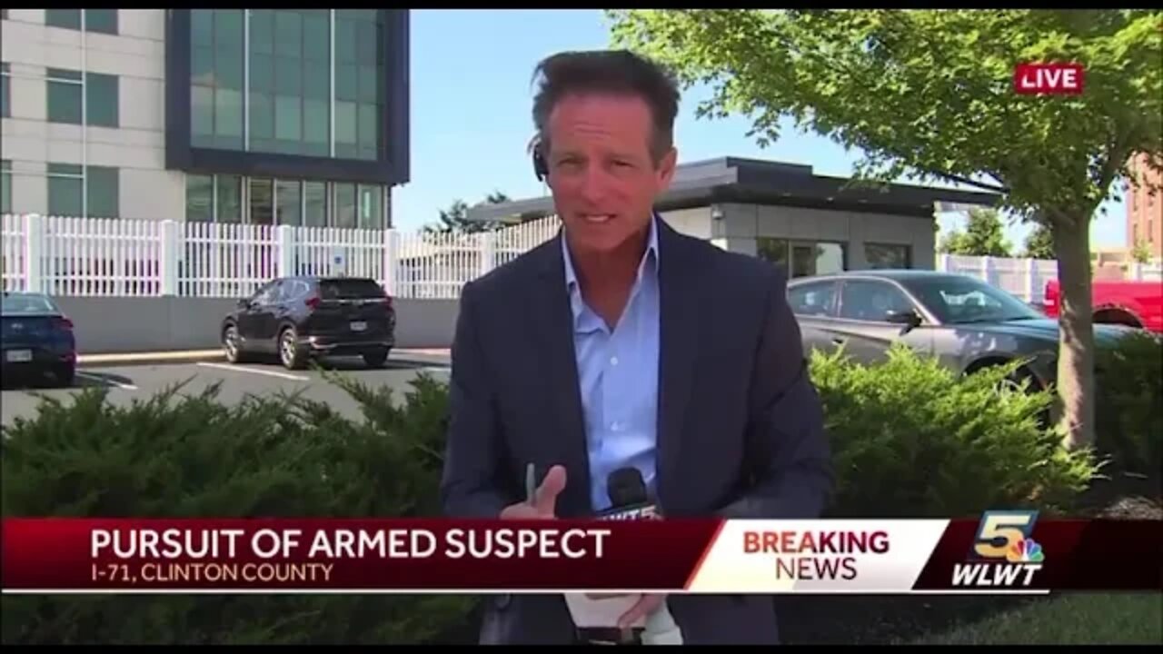 Breaking News: An armed suspect threatened the Cincinnati FBI office.