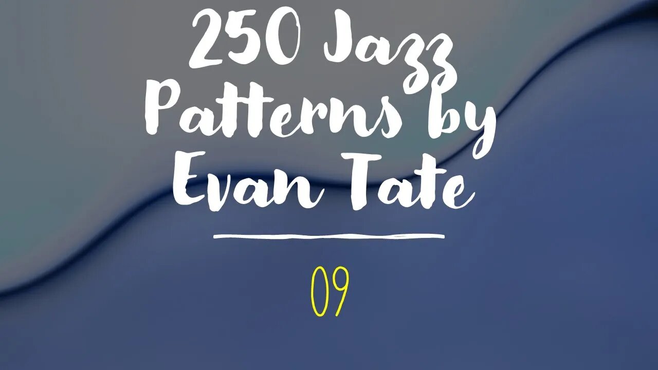 250 Jazz Patterns for Trumpet - Preliminary Patterns 009