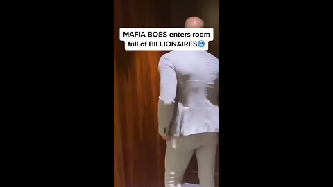 MAFIA BOSS enters room full of BILLIONAIRES🥶