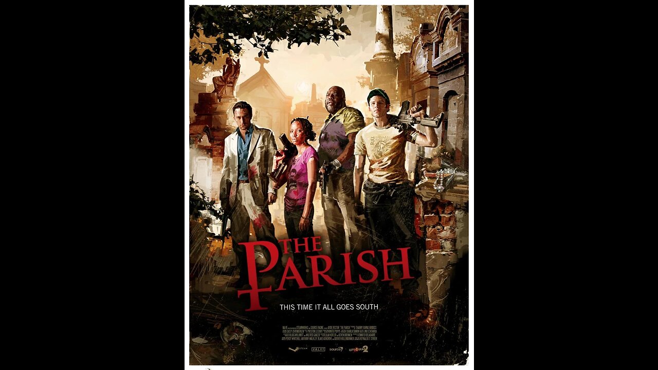 Left 4 Dead 2 The Parish The Cemetery Pt. 3 (Normal Difficulty)
